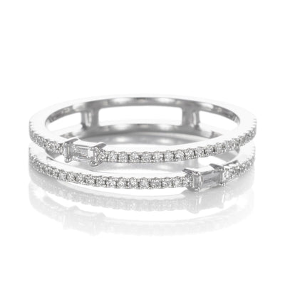 Ring Martine - mit Stab-Diamant