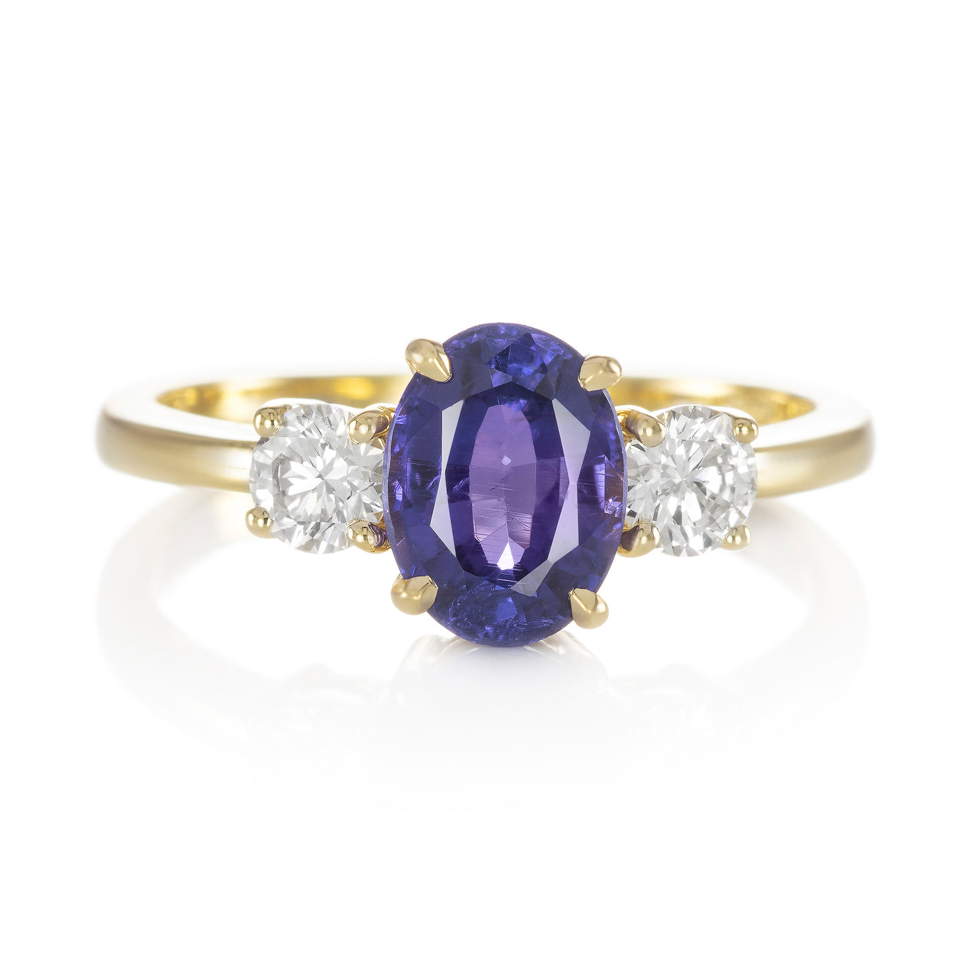 Ring Capucine Mauve Saphir 