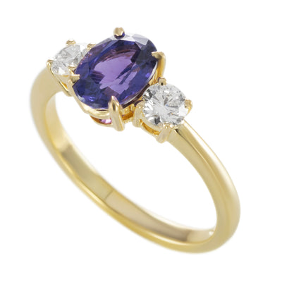 Ring Capucine Mauve Saphir 