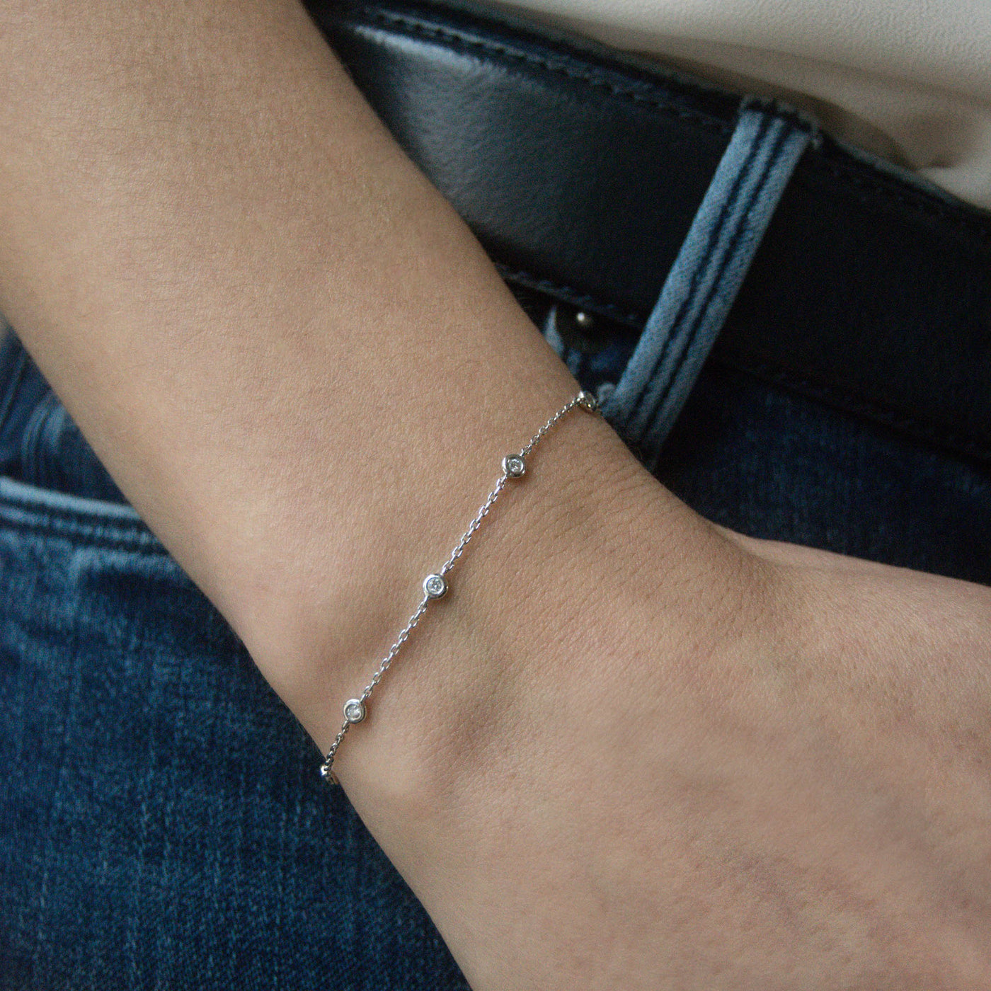 Guillemette Armband mit Perle
