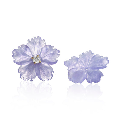 Fleurs Précieuses * Amethyst 5 Blätter 16 mm