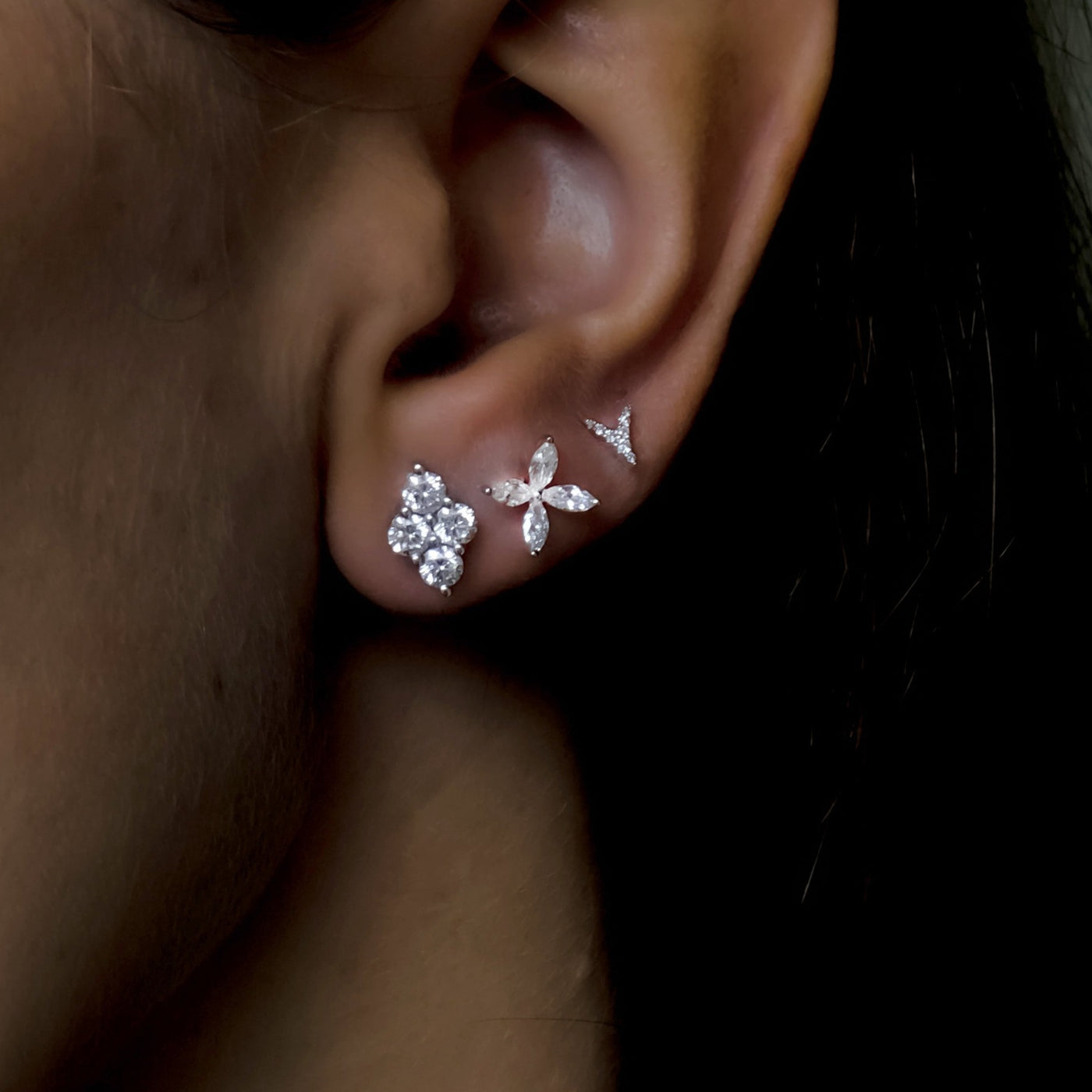 Envol earrings - one piece