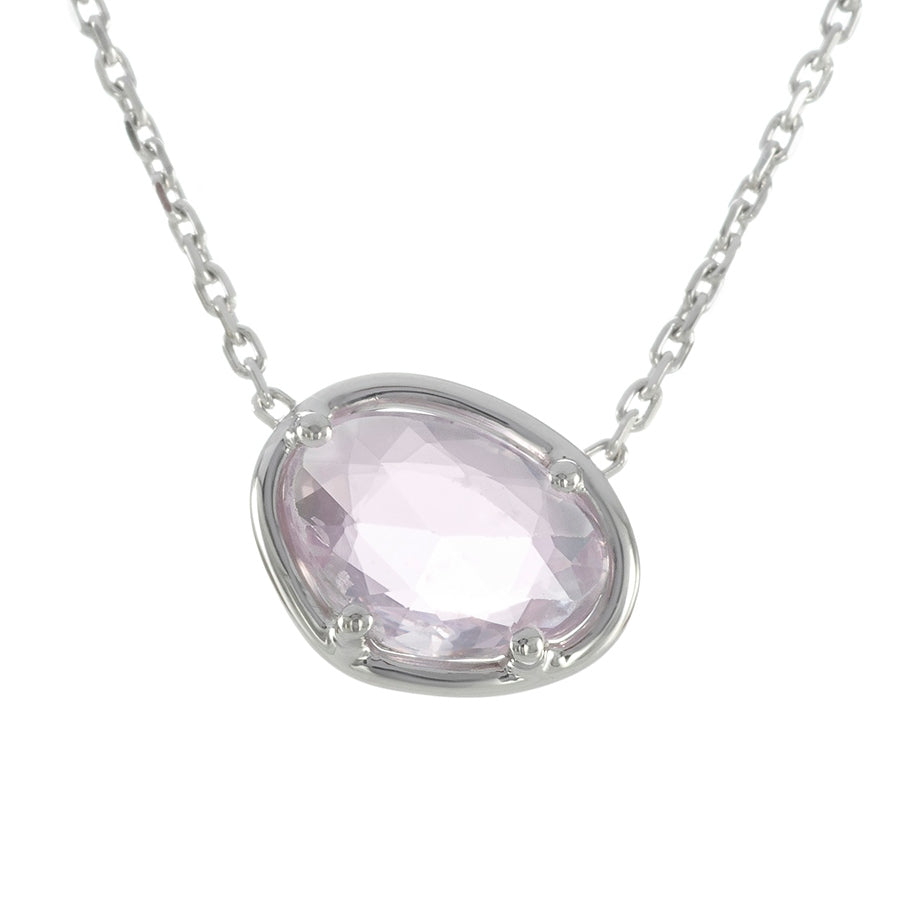 Pink Sapphire Petal necklace