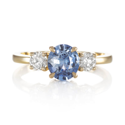 Capucine Ring light blue sapphire