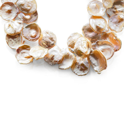 Keshi pearl necklace