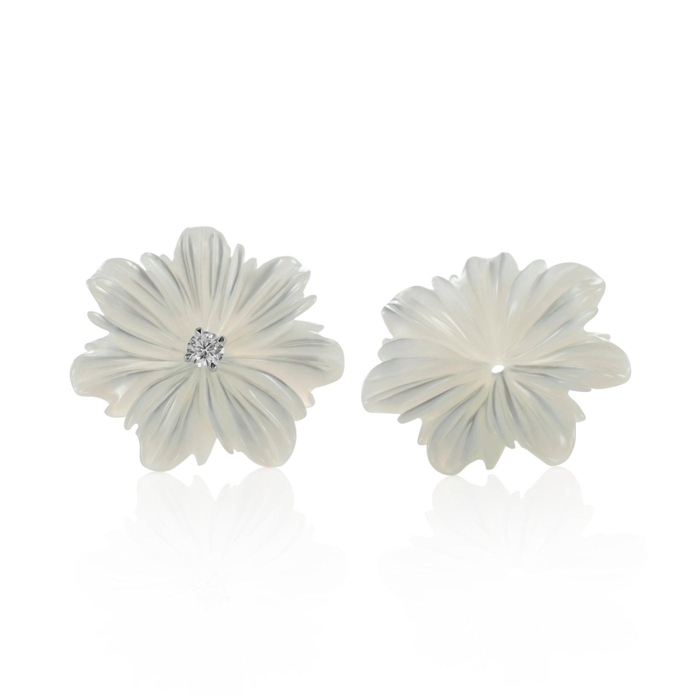 Precious flowers * Mother of pearl Multi-leaf 20 mm