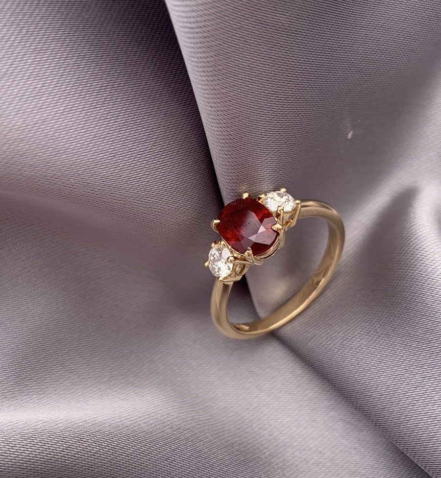 Capucine Ring Ruby