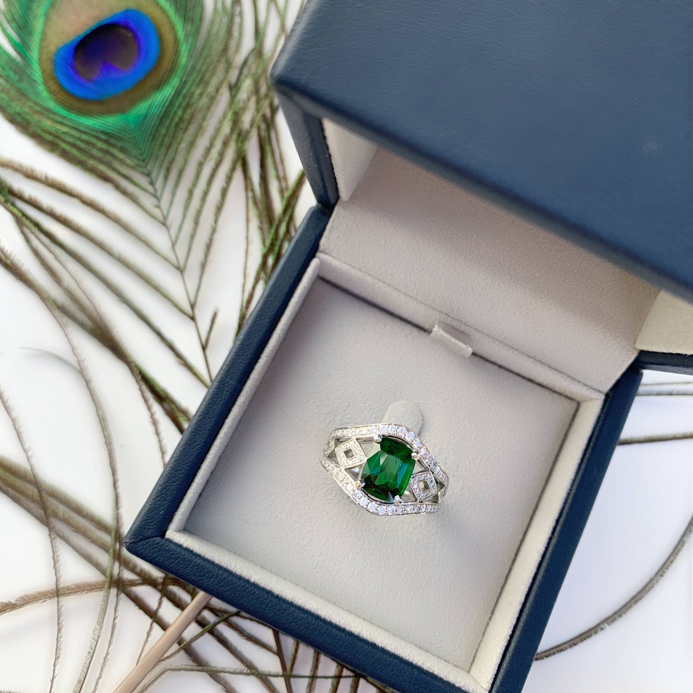 Green Thérèse ring