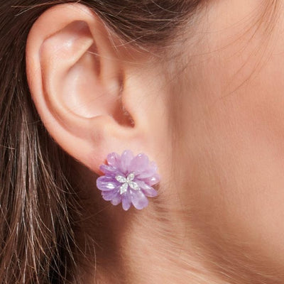 Precious flowers * Amethyst 16 mm