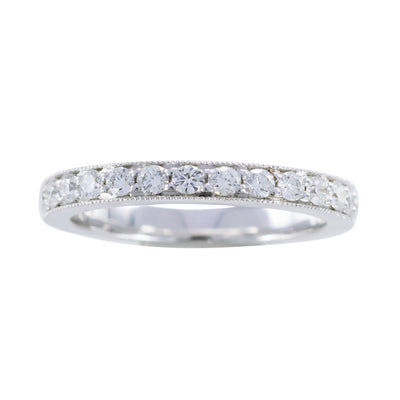 Julie Wedding band (granulated)