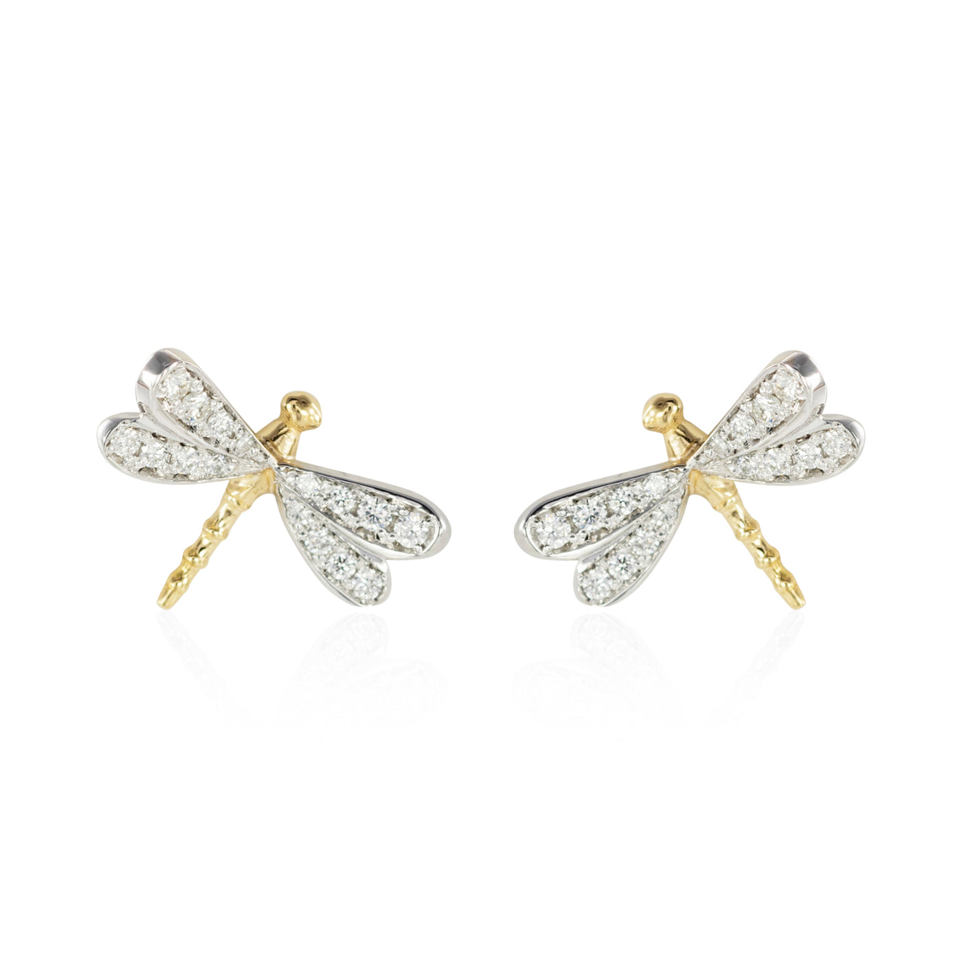 Dragonfly studs 11 mm - Price per piece