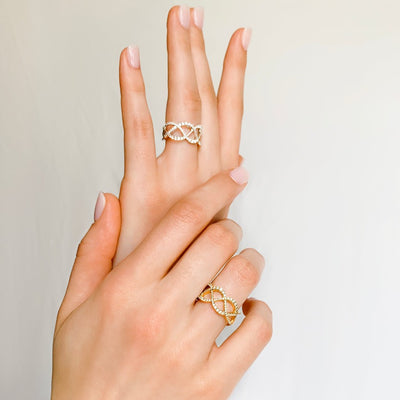 Salomé diamanten ring