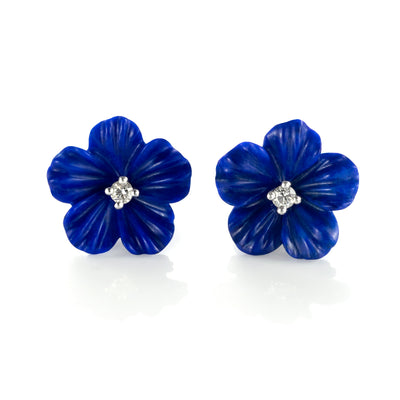 Kostbare bloemen<span> </span>* Lapis Lazuli 12 mm