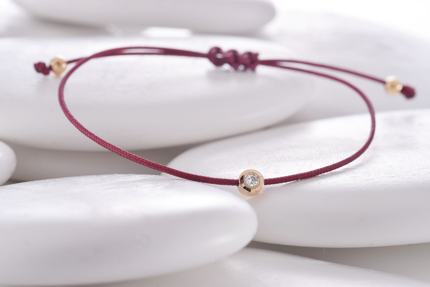 Bracelet Mia - bordeaux