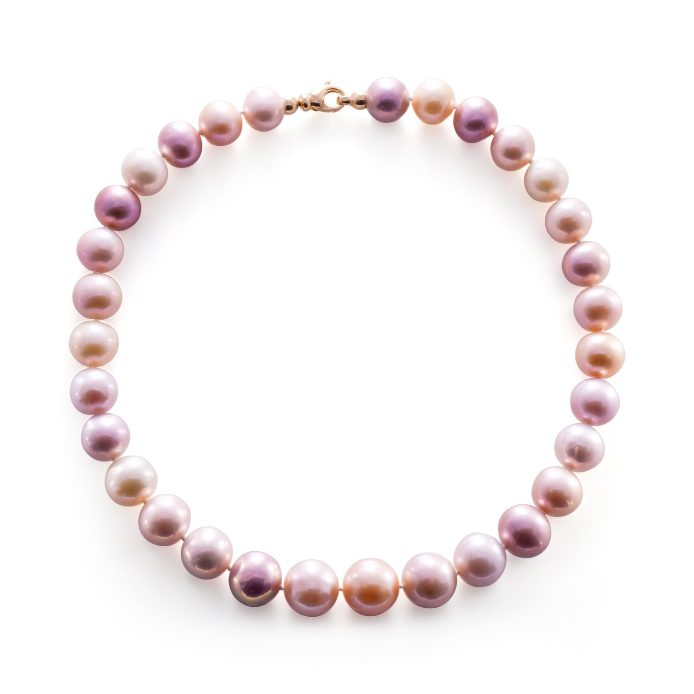 Collier de Perles Roses