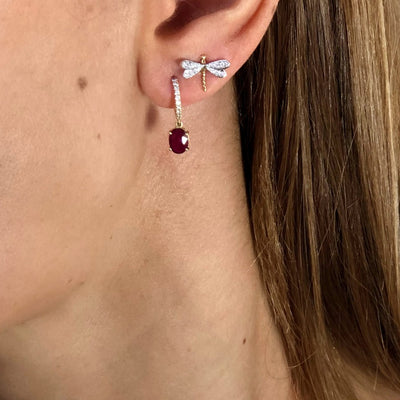 Puces libellule 11 mm - Prix par pièce