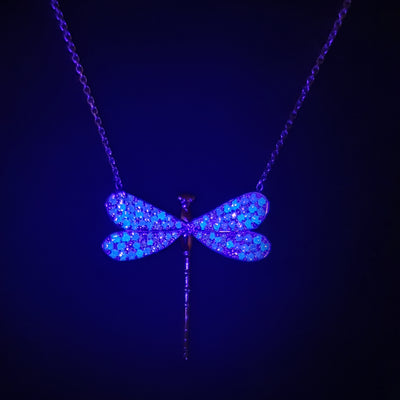 Collier grande libellule
