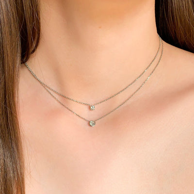 Collier Catherine- Griffes 0,30 ct
