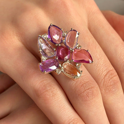 Bague Belle Marianne - Mauve
