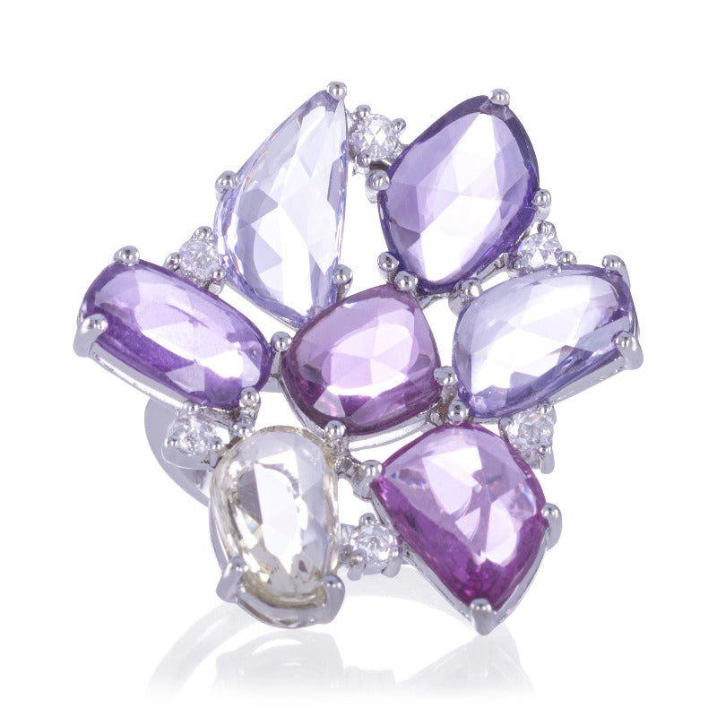 Bague Belle Marianne - Mauve