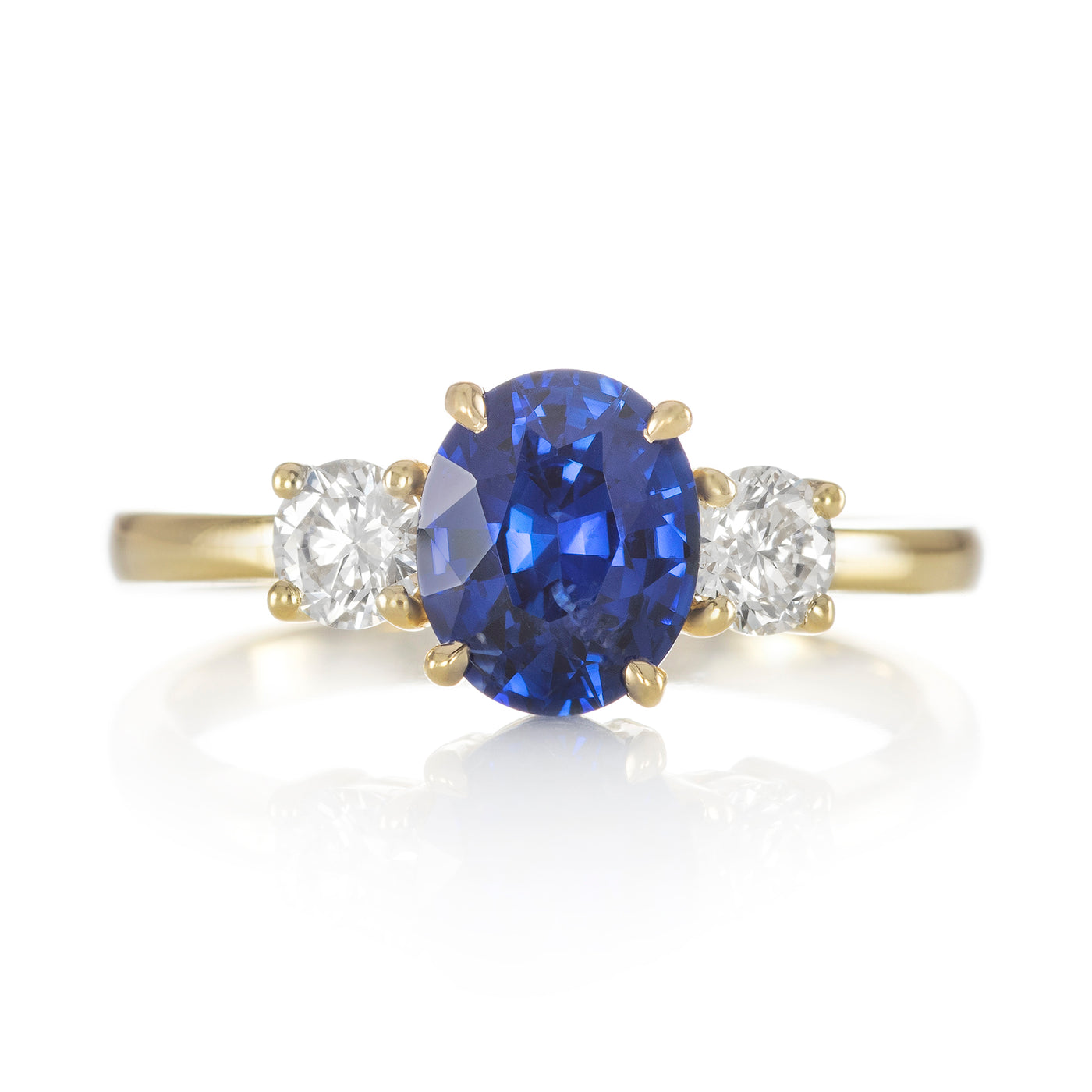 Bague Capucine Saphir bleu