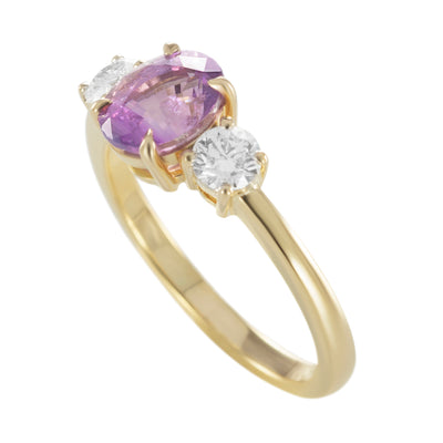 Bague Capucine Saphir rose