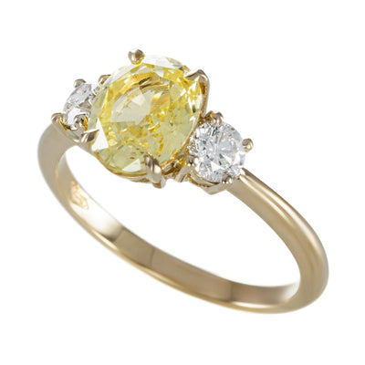 Bague Capucine Saphir jaune