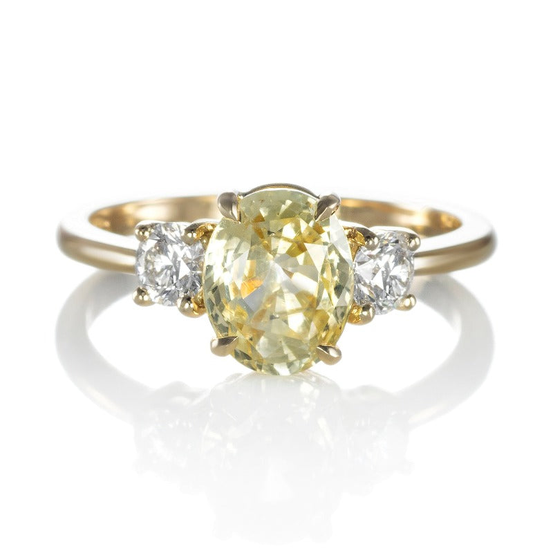 Bague Capucine Saphir jaune