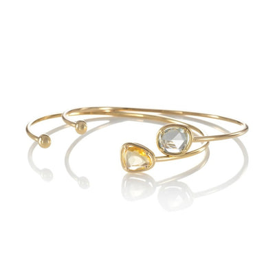 Bracelet Pétale de Saphir jaune
