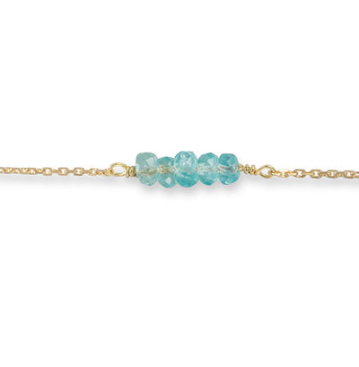 Bracelet "Gourmandise" Apatite