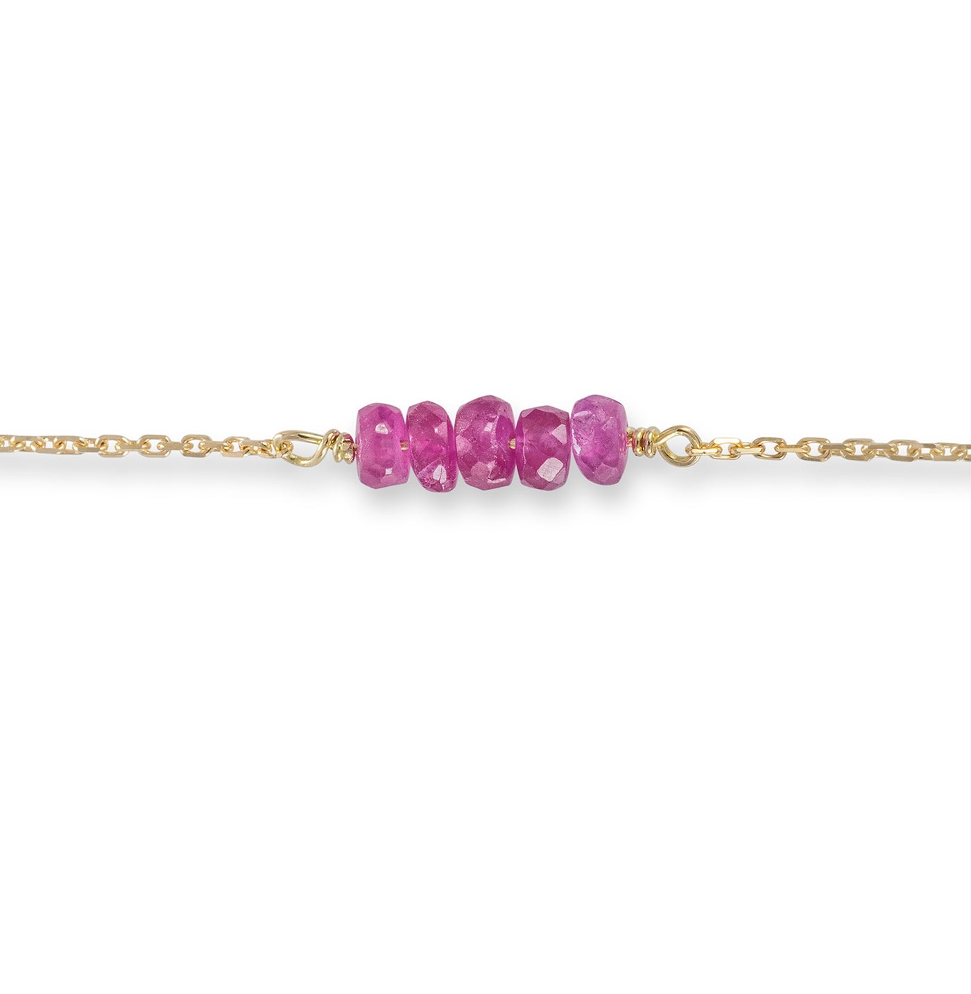 Bracelet "Gourmandise" Rubis