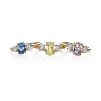 Bague Capucine Saphir jaune
