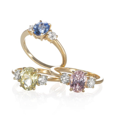 Bague Capucine Saphir jaune