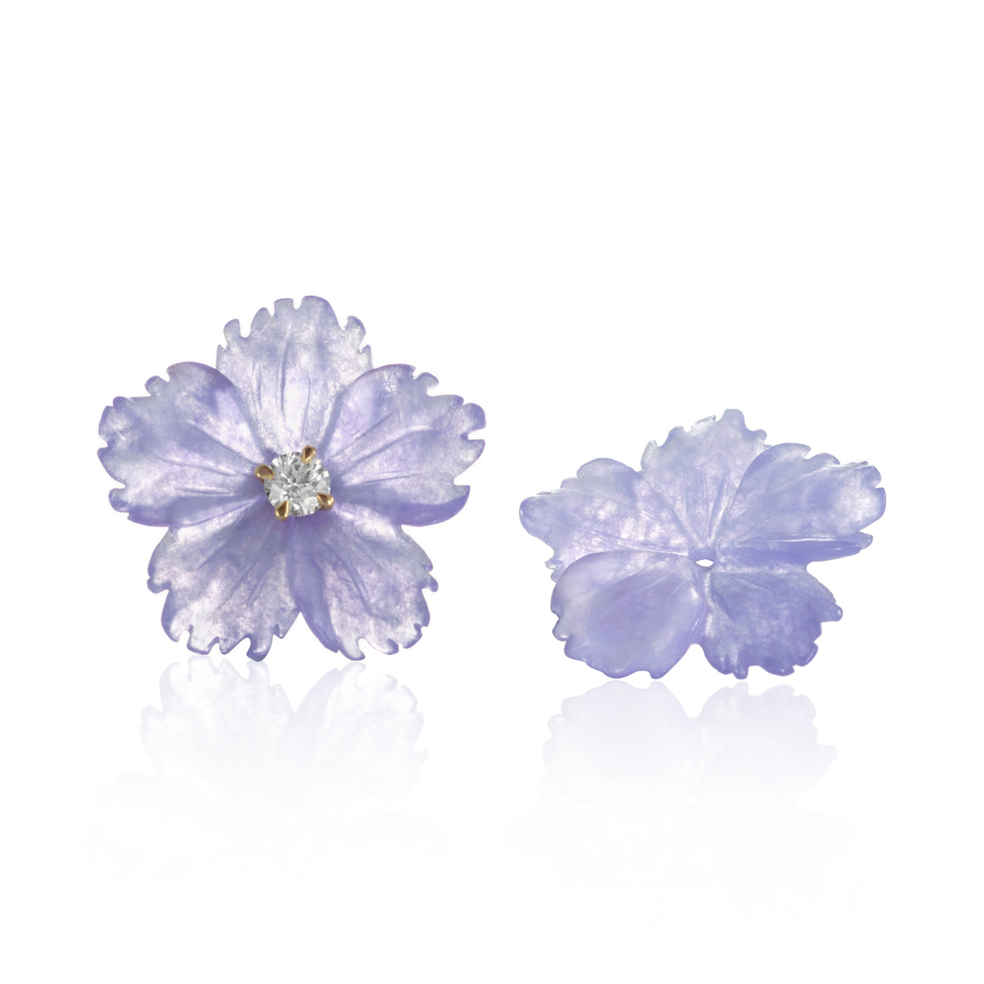 Fleurs précieuses * Amethyste-5 feuilles 16 mm