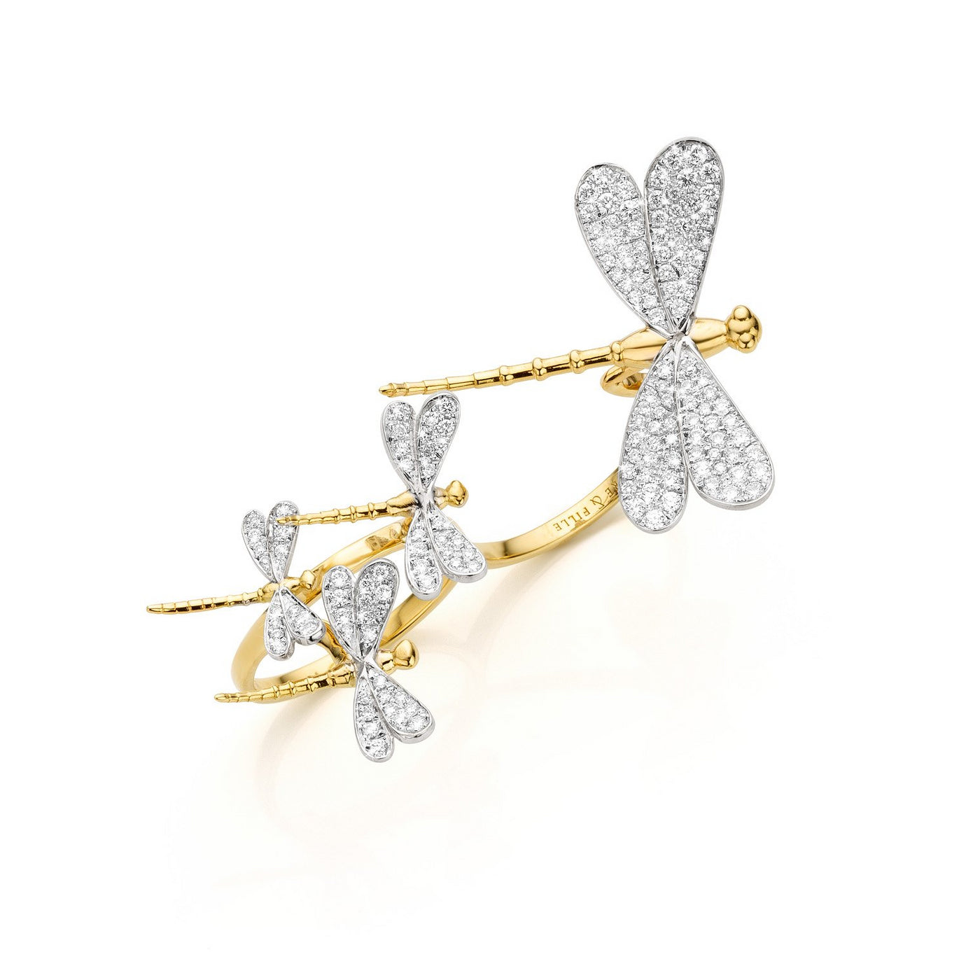 Bague Mère & Fille Libellules