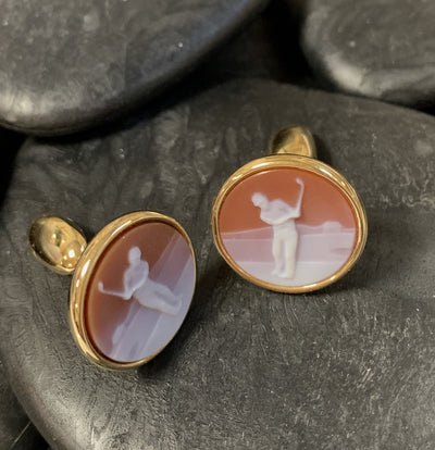 Boutons de Manchettes Antoine rouge