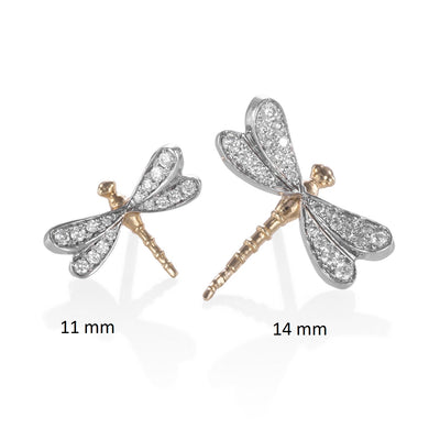 Puces libellule 14 mm - Pièce