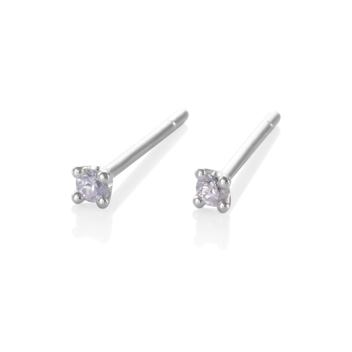 Puces d'oreilles - diamants