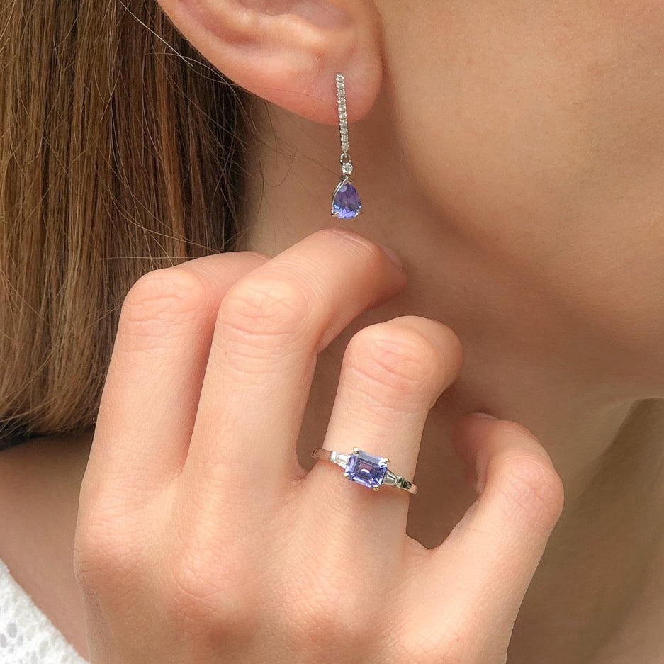 Boucles d'oreilles Marine