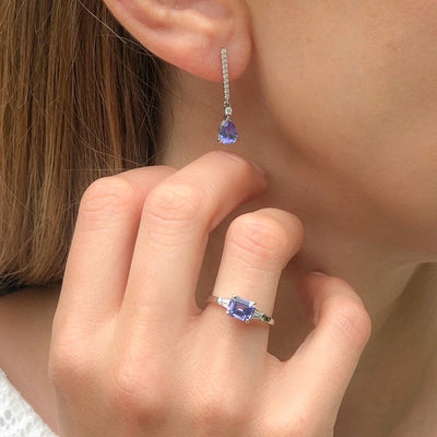 Boucles d'oreilles Marine
